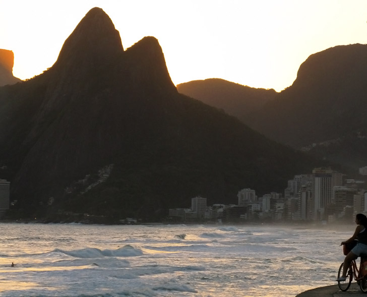 Final de tarde na Praia de Ipanema, Rio de Janeiro. Foto: GC/Blog Vambora!