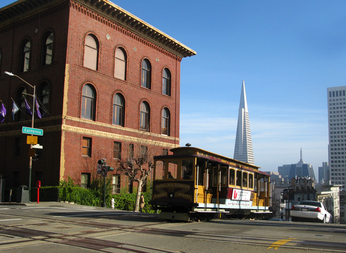 Todo o charme das ladeiras e bondinhos de São Francisco. Foto: GC/Blog Vambora!