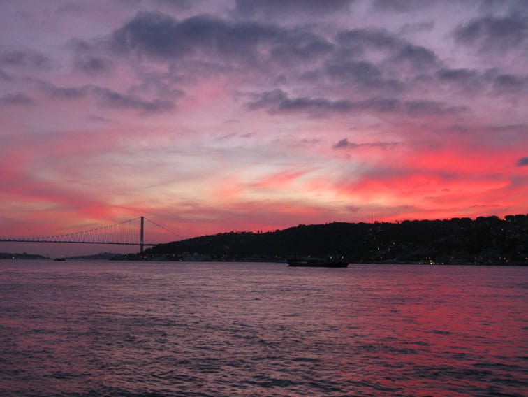 Entardecer Istambul