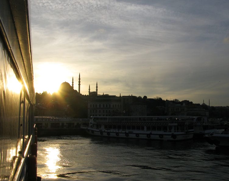 Cruzeiro pelo bósforo, Istambul