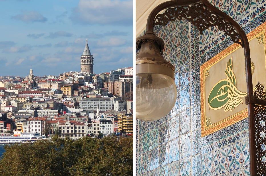 Detalhes do Palácio Topkapi