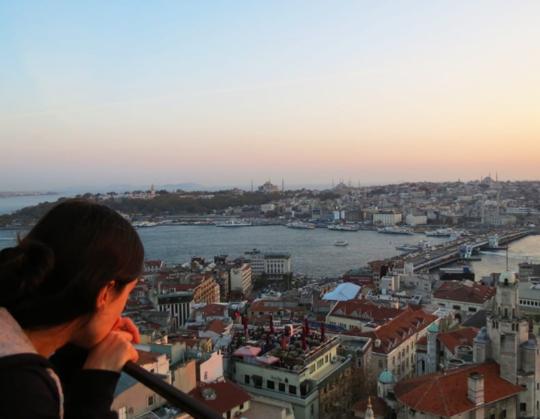 Vista Torre de Galata