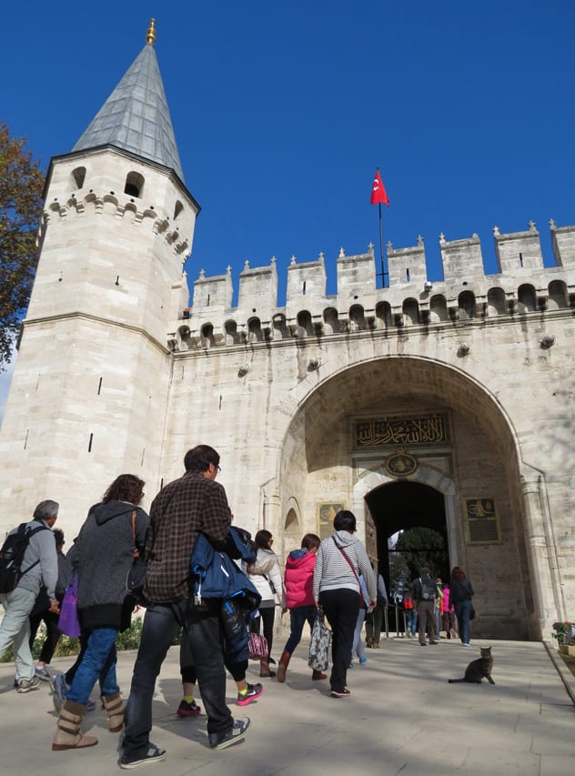 Entrada do Palácio Topkapi