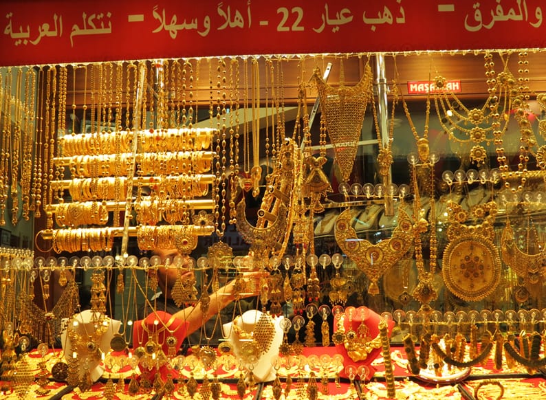loja de joiás no Grand Bazaar