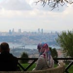 Lugares Improváveis: Istambul e uma ponte para a Ásia Vista lado europeu de Istambul