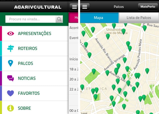 App Virada Cultural 2013