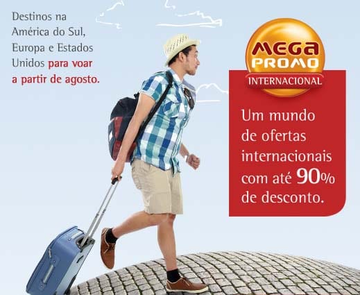 Megapromo Passagens Internacionais TAM