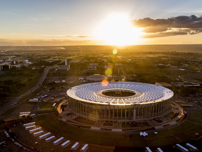 Copa em Brasília: Estádio Nacional de Brasília Mané Garrincha. Foto: Tomás/Portal da Copa/Maio de 2013