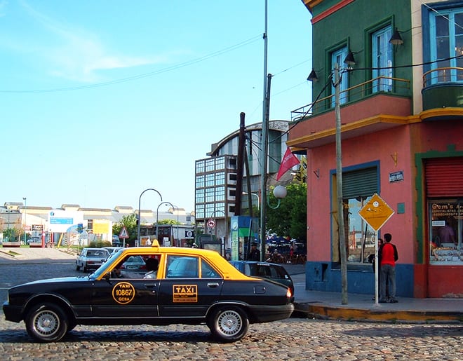 Taxis em Buenos Aires