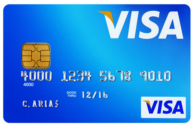 Cartão de crédito VISA