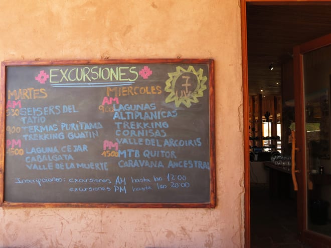 Excursões no Atacama 