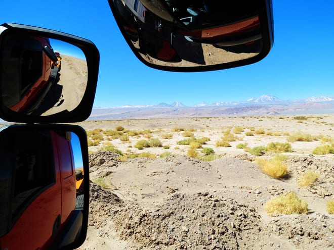 De caminhão no Deserto do Atacama