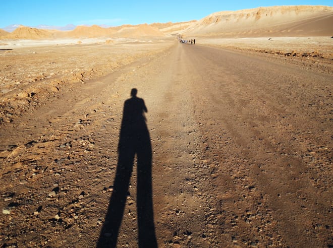 Valle de la Luna no Atacama