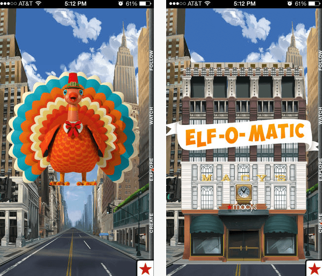 App Macy's Thanksgiving Day Parade