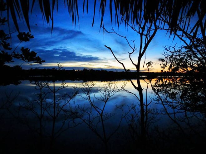 Entardecer Amazônia