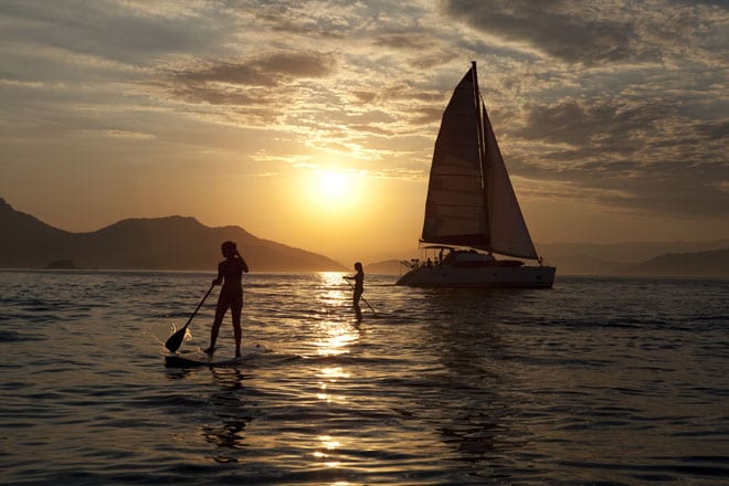 Pôr do sol em Angra dos Reis