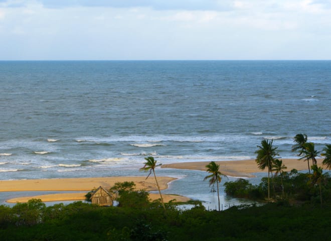 Praia em Trancoso