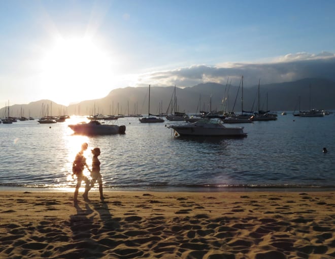 Final de tarde em Ilhabela