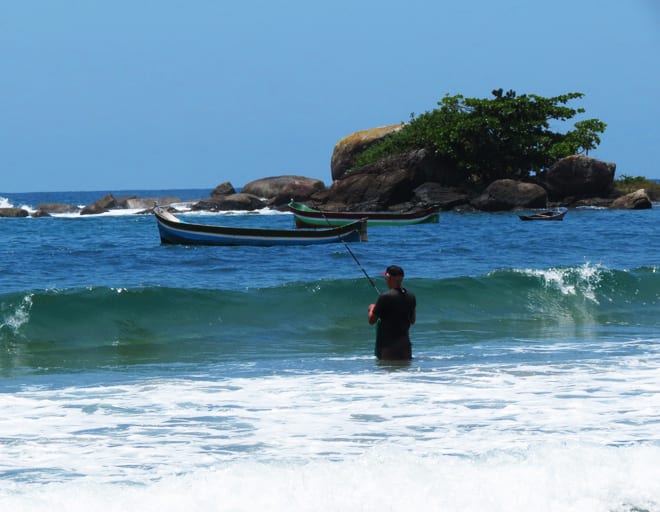 Pescador em Castelhanos