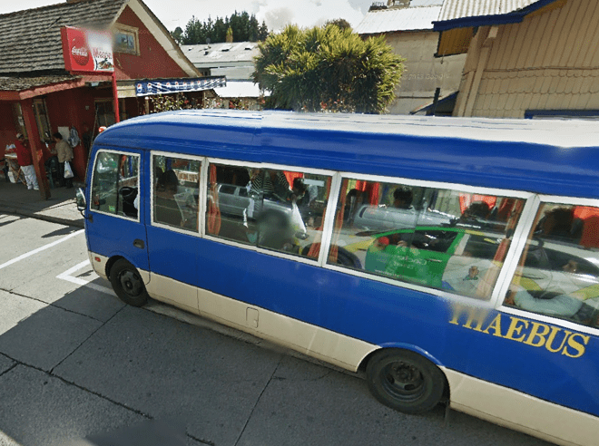 ônibus "Thaebus" Puerto Varas