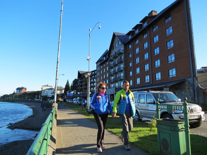 Turistas em Puerto Varas