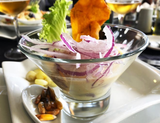 Ceviche no Chile