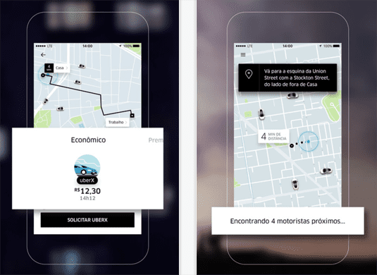 Aplicativo UBER