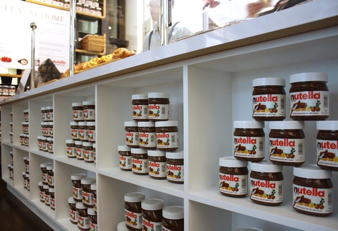 Nutella Bar no Eataly NY