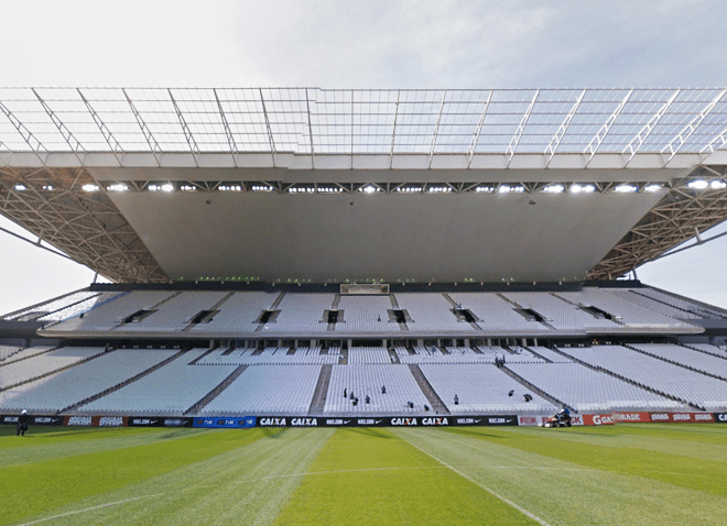 Arena Corinthians. Foto: Google Street View