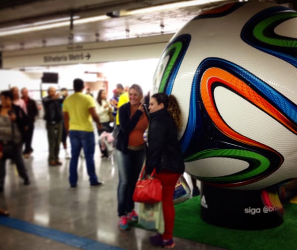 Bola "Brazuca" da Copa do Mundo