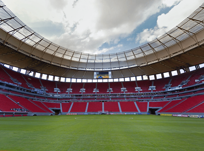 Estádio Nacional em Brasília. Foto: Google Street View