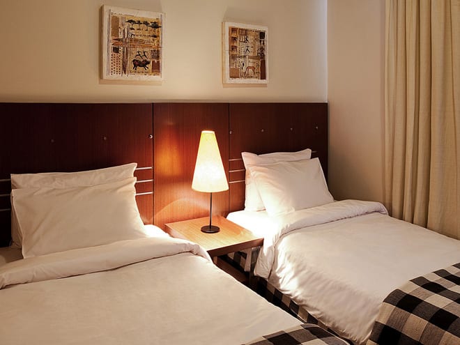 Quarto do apart-hotel Adagio