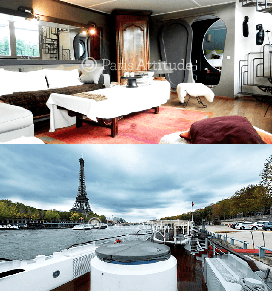 Barco para alugar em Paris