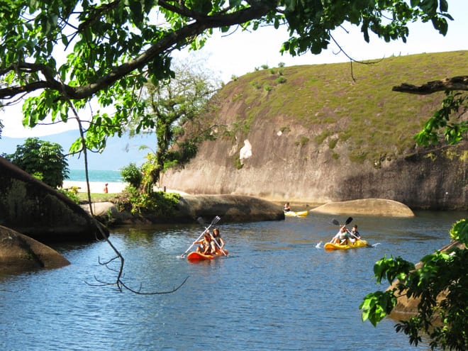 Caiaque no club med rio das pedras