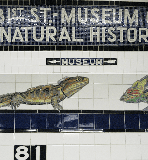 Arte no metrô de Nova York
