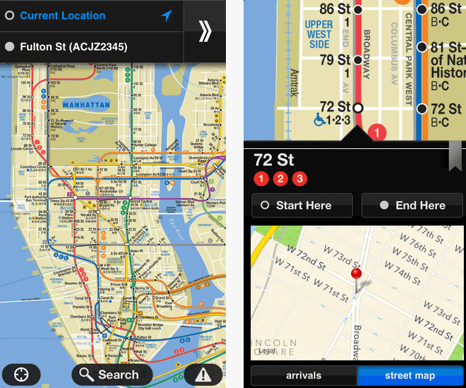 App Embark NYC Subway – New York City