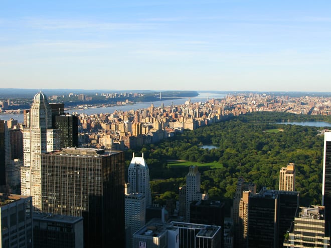 Central Park Top of the Rock