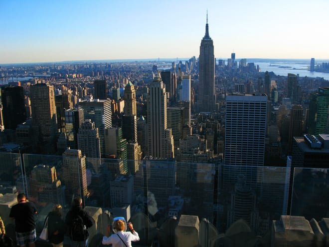 Terraços do Top of the Rock