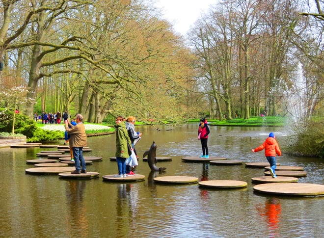 Lago no Keukenhof