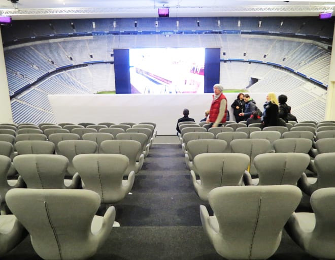 Sala imprensa Allianz Arena Bayern de Munique