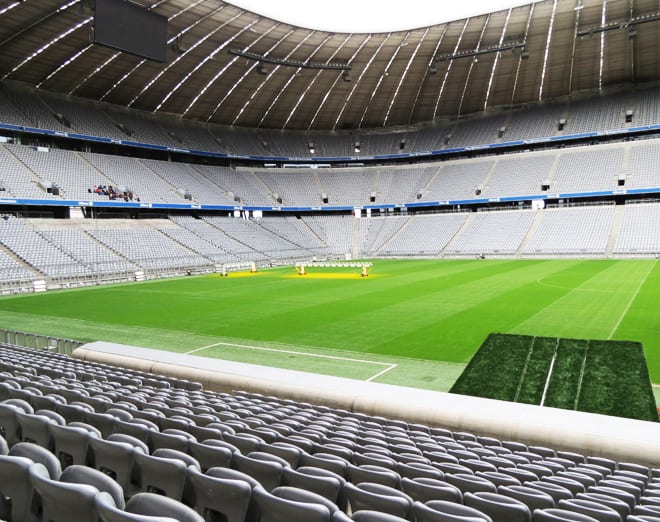 Arquibancada Allianz Arena Bayern de Munique