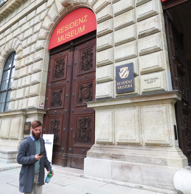 Entrada Residenz Museum