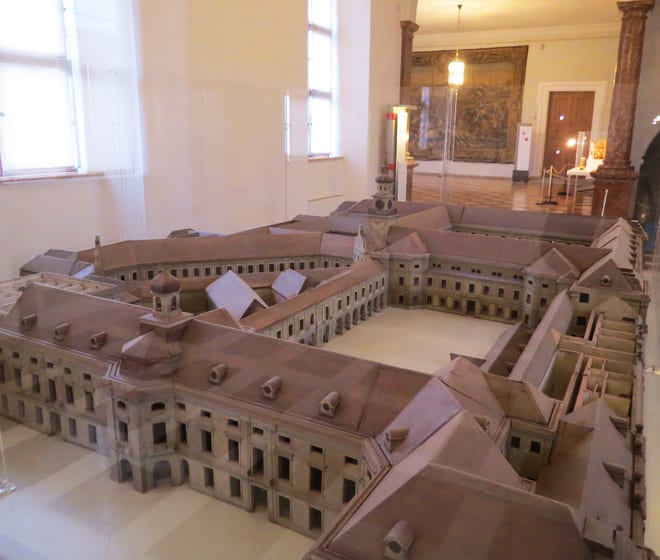 Maquete Residenz de Munique