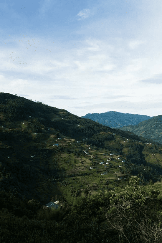 Vilas nas montanhas isoladas no Nepal. Foto: Rafael Saes