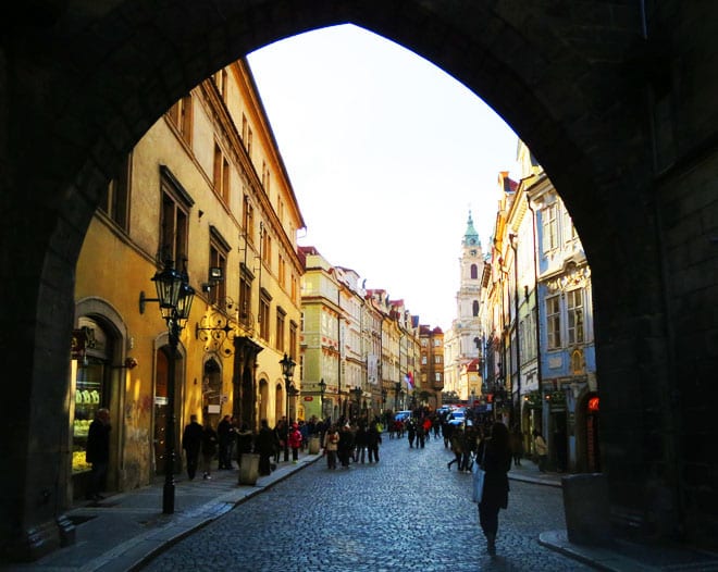 Distrito de Mala Strana em Praga