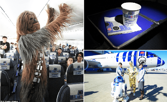 Avião Star Wars 