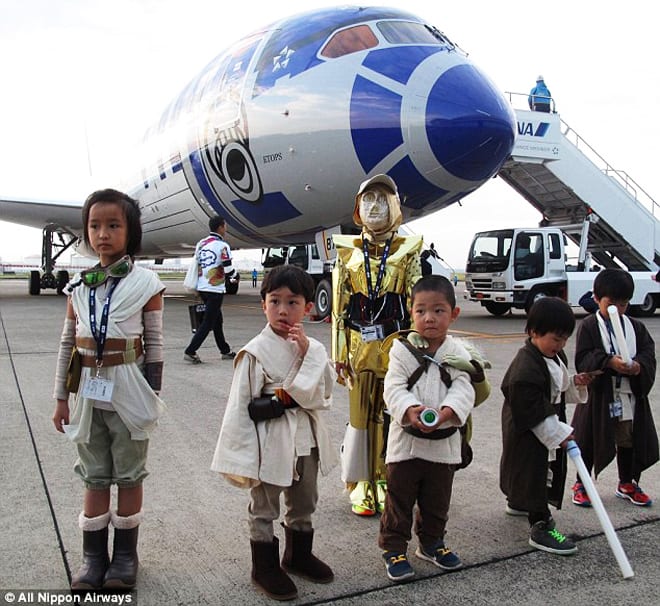 Aviao Star Wars ANA