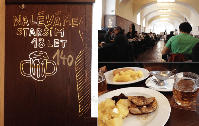 Restaurante Lokál em Praga