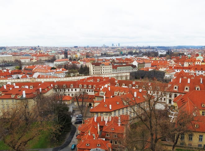 Vista Castelo de Praga