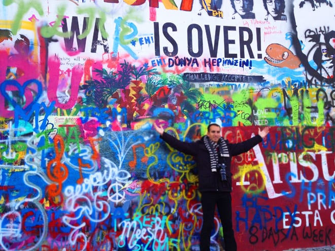 John Lennon Wall Praga